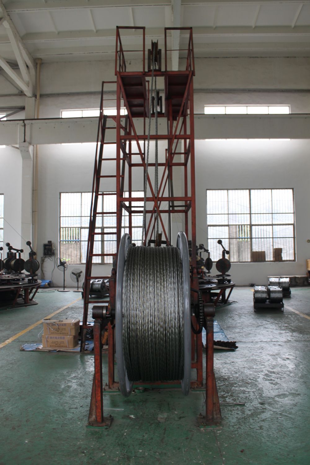 Why should anti-twist braided wire rope be used for power transmission (7)